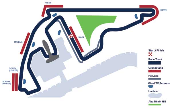 Formula-1 map
